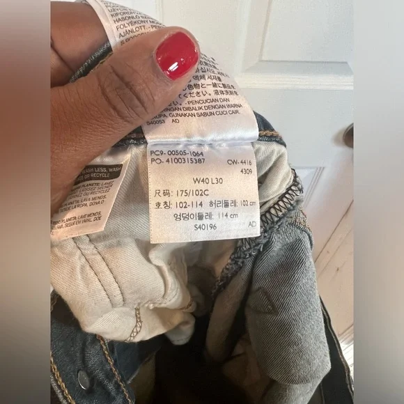 505™ REGULAR FIT MEN'S JEANS - Picture 9 of 10